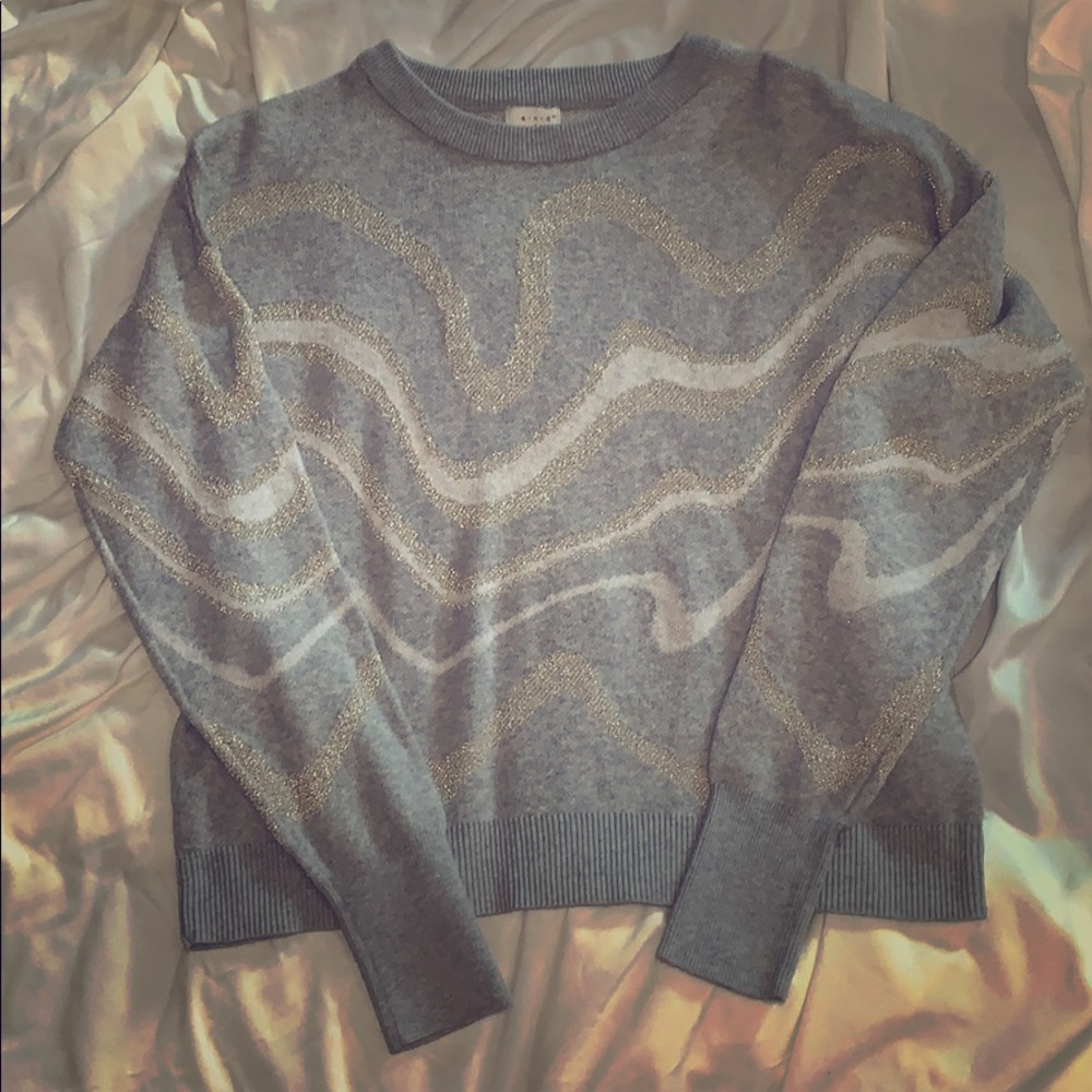 Crew neck sweater - animal print